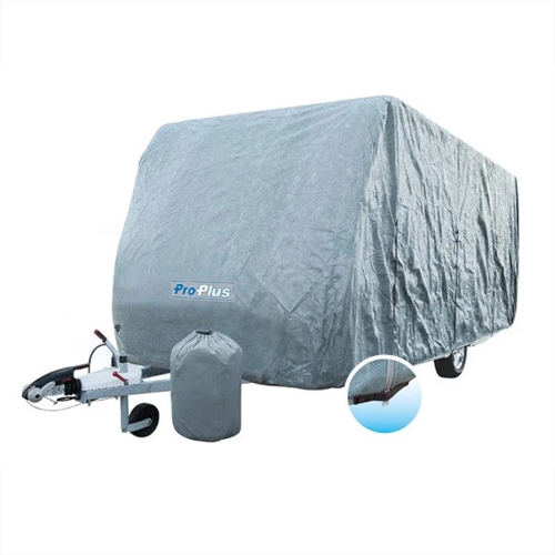 ProPlus Caravan Cover, 579 - 640 cm. Caravan bredde ca. 2,35 m.