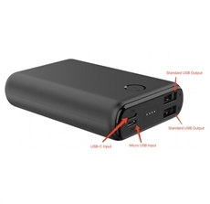ORIGIN OUTDOORS Powerbank 10 000 mAh 2.0 180883