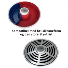 Styyl 3-delt silikonform for Omnia Oven