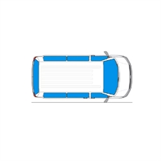 CARBEST Termomatter, Komplett sett til alle 8 vinduene til VW ID BUZZ Kort modell. 2023-