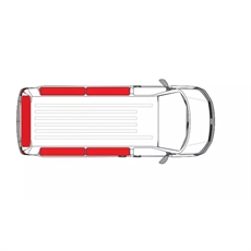 CARBEST Thermo- Mørklæggingsmatter, Oppholdskabinen til VW ID BUZZ Kort modell 2023.