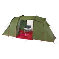 High Peak Goose LW, Stort Tunnelltelt med Ståhøyde og Alu Stenger