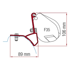 F35-brakett for Trafic, Vivaro, Primastar og Talento fra 2015