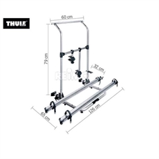 THULE Sport G2 Tour, bakmontert sykkelholder.