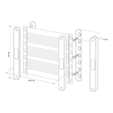 ProPlus Luggage Mesh, Liten 24 x 26,5 cm.