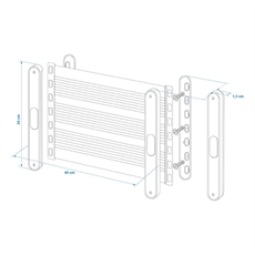 ProPlus Luggage Mesh, Stor 40 x 26,5 cm.