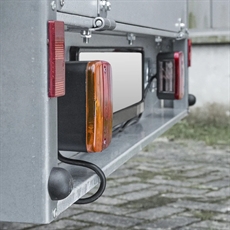ProPlus Trailer lys satt på magnet, med 7,5 + 2,5 M kabel