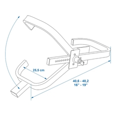 ProPlus Wheel Lock XL, 16" til 19"