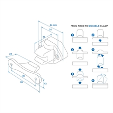 ProPlus Dørholder for campingvogner/bobiler