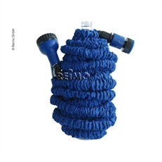 Camp4 Blue Flex slange med sprøytepistol, 7,5 m - 22,5 m.