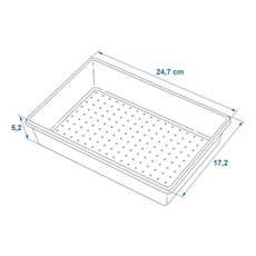 ProPlus Bestikkbrett 24,7 x 17,2 x 5,2 cm