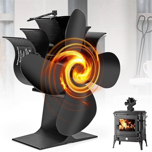 Stilig Ovnventilator med stor effekt