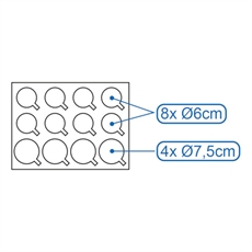 PROPLUS glass og koppholder hardskum (761472)