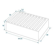 ProPlus Service holder Hard Foam