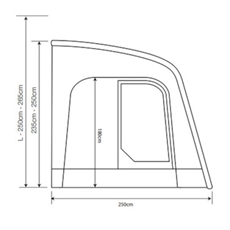 Outdoor Revolution Sportlite Air 320 Air markise