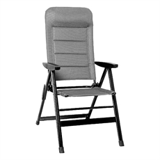 MOVERA Cardamine sammenleggbar stol med høy rygg, grå