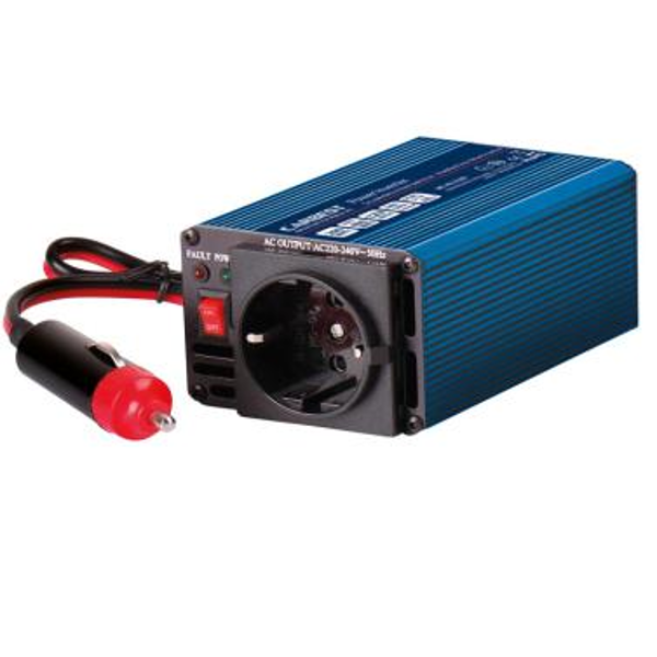 REIMO Carbest Inverter 12/230V 200 w med USB tilslutning.