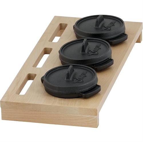 Dutch Oven, sett med 3 mini gryter m/lokk