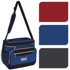 Køletaske med rem og lommer, 8 ltr.