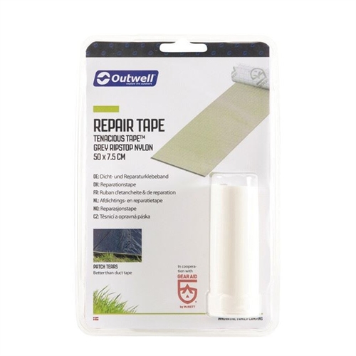 OUTWELL - Reparasjonslapp Transparent PVC 50 x 7,5 cm.