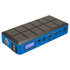 Minijumpstarter,200-400A,LITHIUM,5V USB udtag,LED lygte