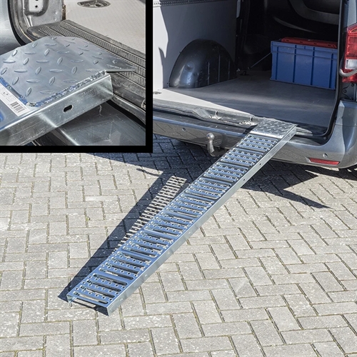 PROPLUS Oppkjøringsrampe, stål, 225 kg, 1 stk.