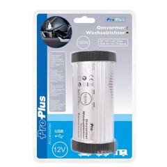 ProPlus Power Inverter 12 Volt - 230 Volt 200 W + USB