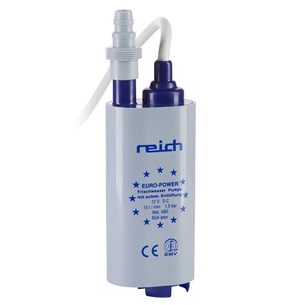 REICH Vannpumpe 12V / 15 ltr.