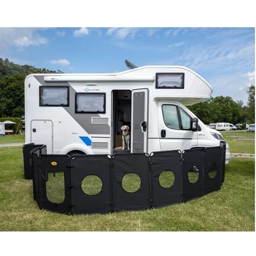 CAMP4 Hundegård, Sammenleggbar med 8 Paneler.