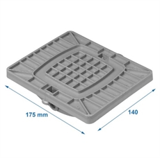 Pro Plus støttebenplater XL