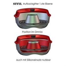   Styyl Bunnrist, bake- og stekeplate til Omnia