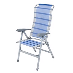 ROME Campingstol, 8-posisjonsstol