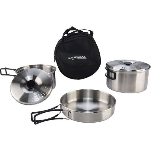 CAMPINGAZ Cooking Camping Kit - Grytesett i Rustfritt Stål