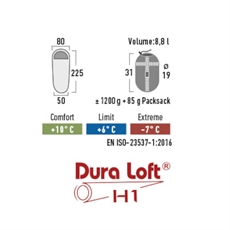 HIGH PEAK Lite Pak 1200, Sovepose