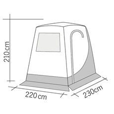 REIMO, Oppdater Premium Hitch Tent for MB Vito