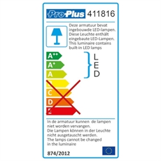 Proplus Utenpåliggende armatur 48-leddet 12V