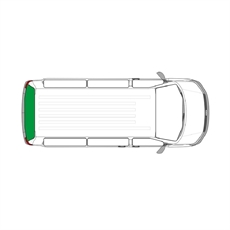 CARBEST Termomatte, Bakvindu for VW ID BUZZ Kort modell årgang 2022