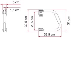 FIAMMA Security - 31 cm