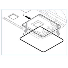 TRUMA Forseglingsramme 400 x 400 mm