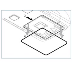 TRUMA Forseglingsramme 400 x 400 mm